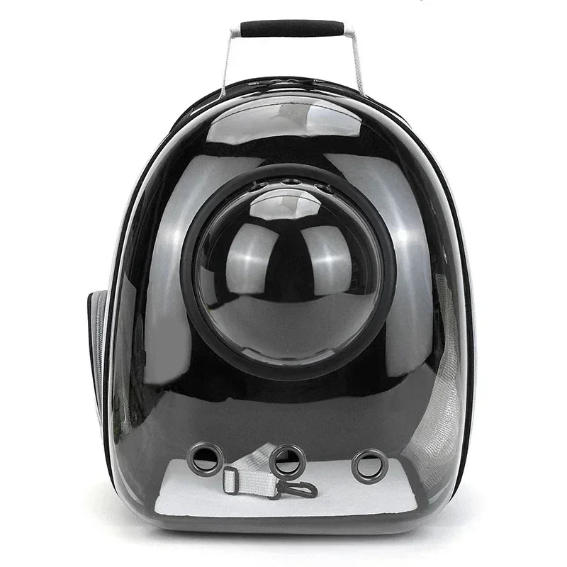 Cat Pet Carrier Backpack Transparent Capsule Bubble Pet Backpack Small Animal Puppy Kitty Bird Breathable Pet Carrier for Travel