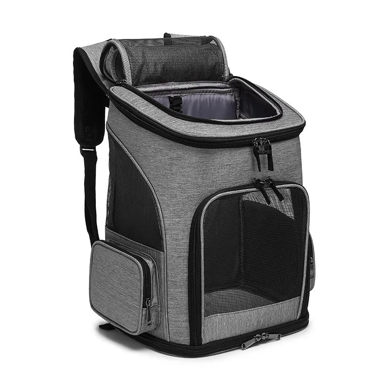 Pop Wholesale OEM Large Space Expandable Pet Carrier Dog Carrying Backpack Airline Approved Pet Carrier Dog