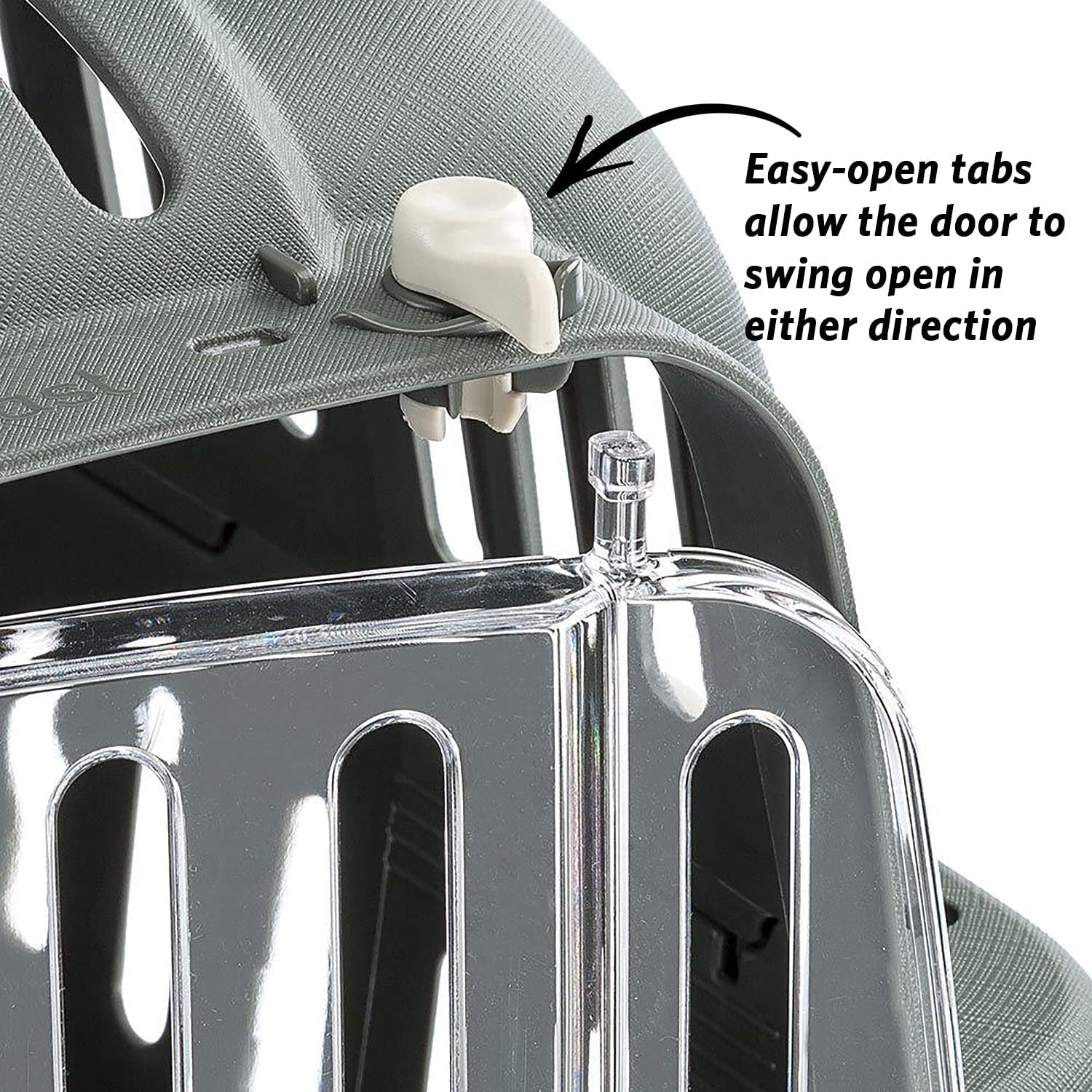 Jet Pet Carrier: Value Dog Carrier Suitable for Toy Dog Breeds & Small Cats, 18.51L X 12.6W X 11.42H Inches, Gray